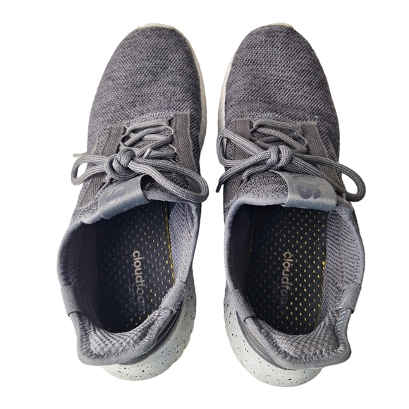 Adidas Kaptir 2.0 Char/Blk Athletic Running Shoes H00277 - Picture 7 of 12